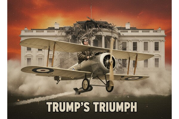 TRUMP TRACKS DOWN HIS OWN HATED WHITE HOUSE -- ONE -- Posters/Wall Art