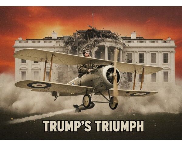 TRUMP TRACKS DOWN HIS OWN HATED WHITE HOUSE -- ONE -- Posters/Wall Art