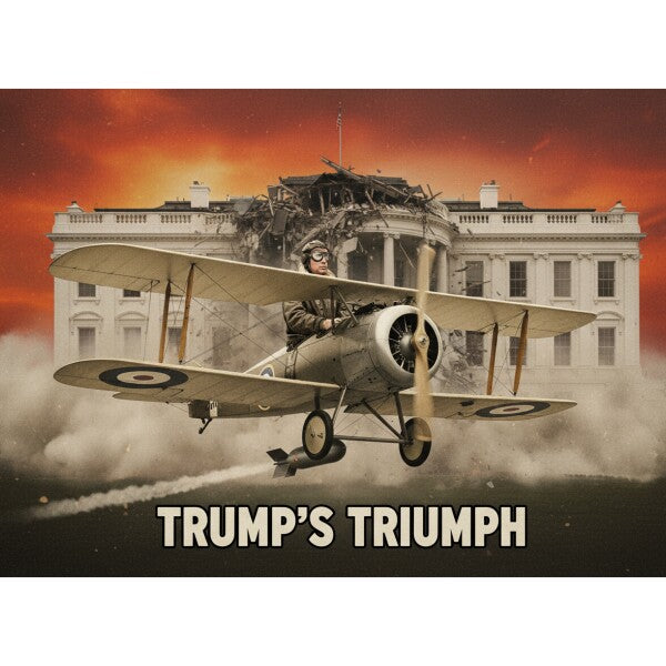 TRUMP TRACKS DOWN HIS OWN HATED WHITE HOUSE -- ONE -- Posters/Wall Art
