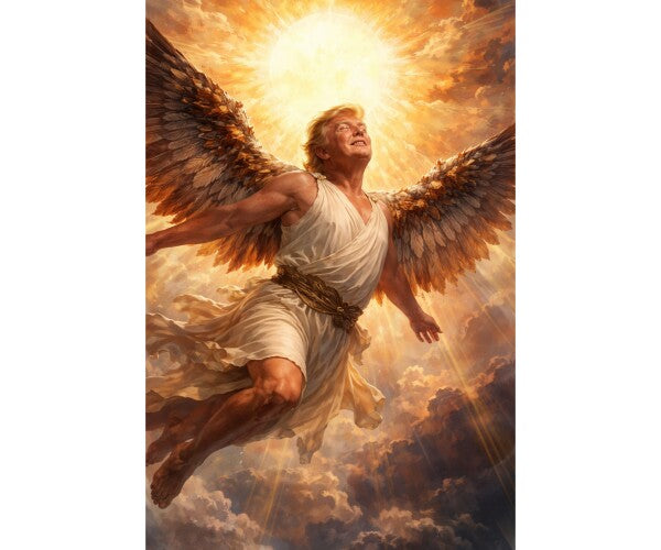 WALL ART/POSTERS--TRUMP AS ICARUS