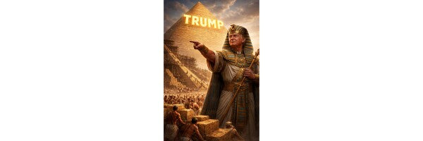 WALL ART/POSTERS --TRUMP AS PHAROAH--ONE
